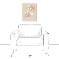 Boho Botanical 16" x 20" Canvas Wall Art