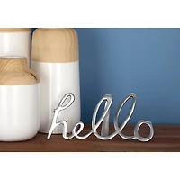 CosmoLiving by Cosmopolitan Hello Glam Décor Sign Set