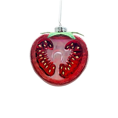 3" Tomato Glass Ornament by Ashland®