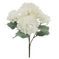 17.5" White Snowy Hydrangea Deluxe Bush by Ashland®