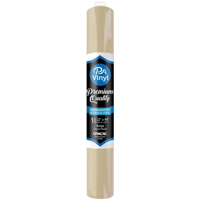 PA Vinyl Gloss Permanent Adhesive Vinyl