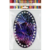 Wonderland Crafts Purple Leaves Thread Organizer