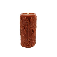 8" Fall Leaf LED Pillar Candle by Ashland
