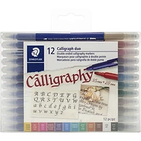 Staedtler® Double Ended Calligraphy Markers Set