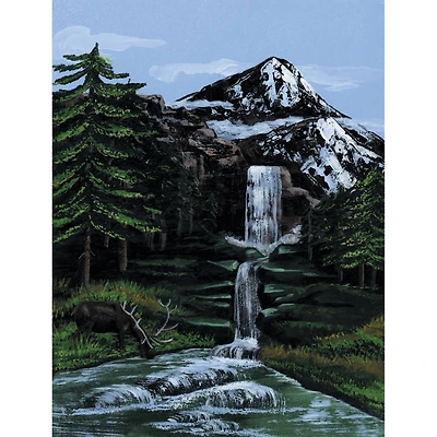 Royal & Langnickel® Painting by Numbers™ Artist Canvas Series Mountain Waterfall Kit