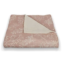 Mother's Day Blush BoBrownicals Coral Fleece Blanket