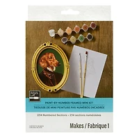 Dapper Dachshund Paint-by-Number Framed Mini Kit by Artist's Loft®