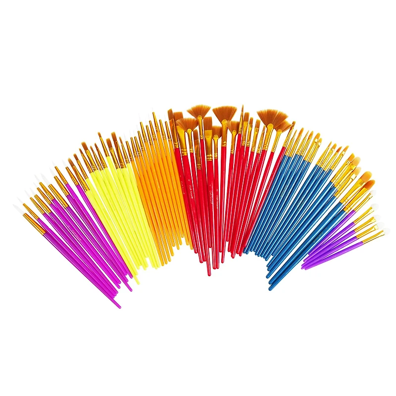 Multi-Purpose 100 Piece Brush Set by Craft Smart®
