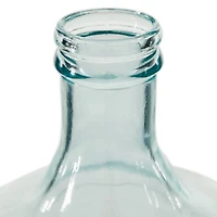 17" Blue Glass Farmhouse Vase