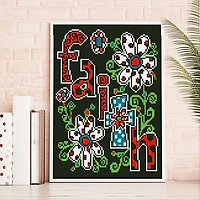 Sparkly Selections Faith Glow in the Dark Diamond Art Kit