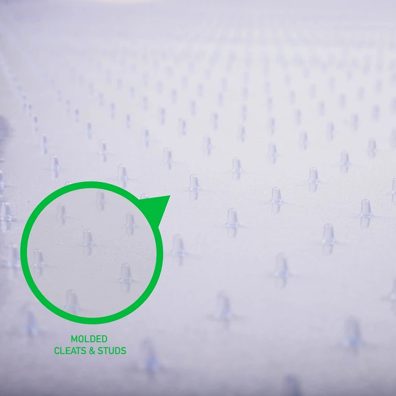 Mind Reader Clear Office Chair Mat for Hardwood Floors