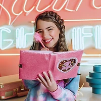 Make It Real 3C4G® Born To Sparkle Glitter Locking Journal