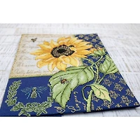 LetiStitch Sunflower Melody Counted Cross Stitch Kit