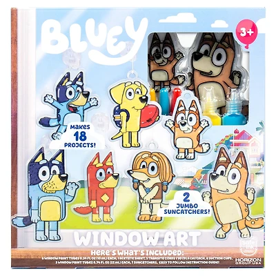 Bluey Window Art Kit