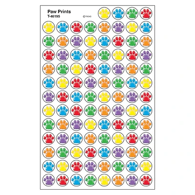 Trend Enterprises® Paw Prints superSpots® Stickers, 800ct.