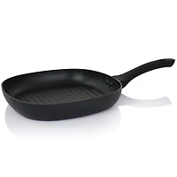 Oster Ashford Black Nonstick Aluminum 10" Grill Pan