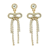 Gold Bow Earrings by Celebrate It™