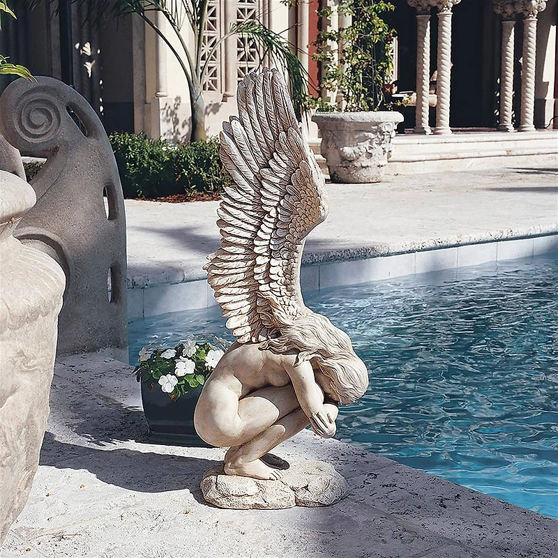 Design Toscano 30.5" Remembrance & Redemption Angel Sculpture