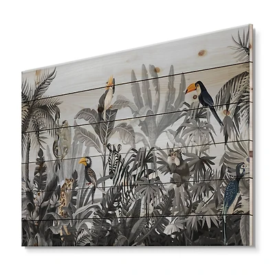 Designart - Chinoiserie With Birds and Peonies VIII