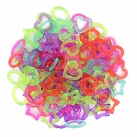 Rainbow Heart, Star & Circle Chain Links by Creatology™