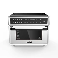 MegaChef White 10 in 1 Electronic Multifunction 360 Degree Hot Air Technology Countertop Oven