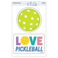 TREND Enterprises® Pickleball Passion Vinyl Stickers, 6 Packs of 2