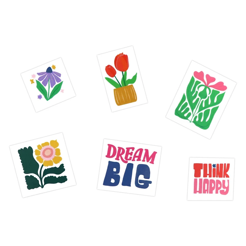 Flower Cold Transfer Stickers by Recollections™