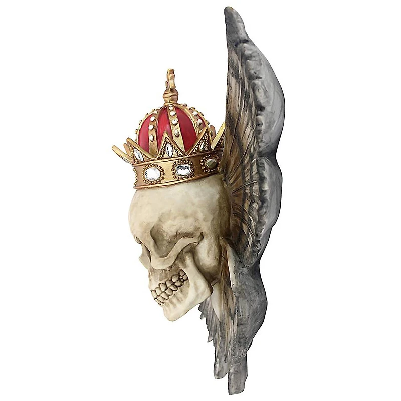 Design Toscano 13" Mortality Metamorphosis Death Skull Wall Sculpture