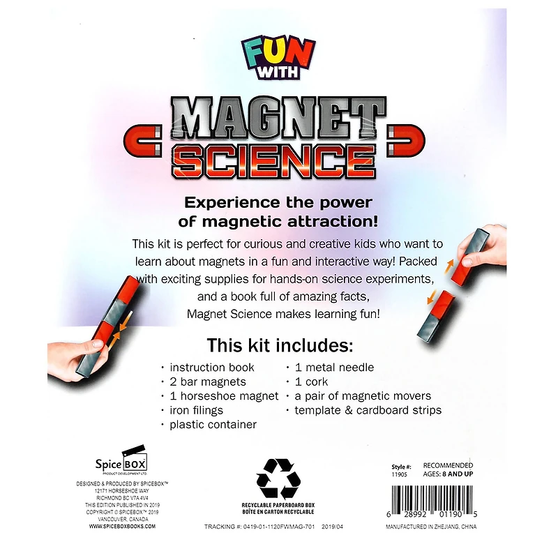 SpiceBox™ Fun With Magnet Science Kit