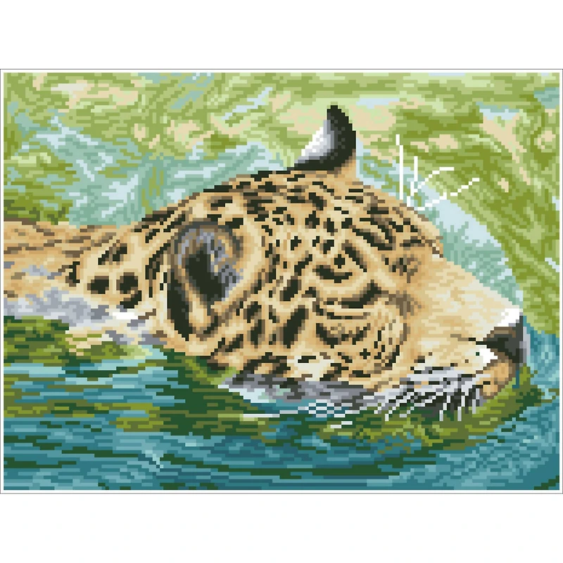 Diamond Dotz® Intermediate Jungle Prince Diamond Painting Kit