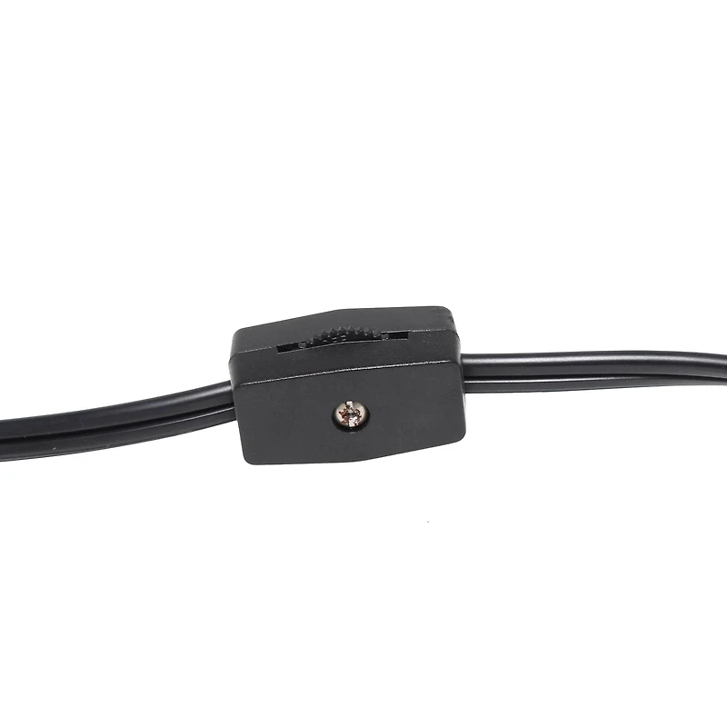 Simple Designs 20" Ceramic Purled Texture Table Lamp