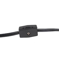 Simple Designs 20" Ceramic Purled Texture Table Lamp