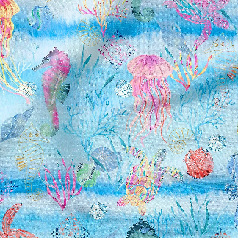 Fabric Editions Sea Critters Cotton Fabric