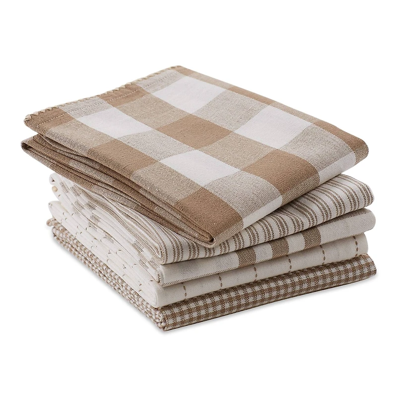 DII® Stone Farmhouse Woven Dishtowel Set