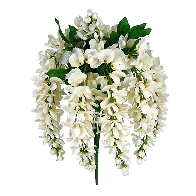 17" Cream Wisteria Bush by Ashland®