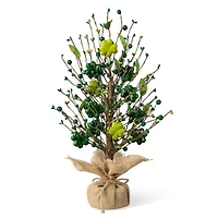Glitzhome® 18" St Patrick's Shamrock and Berry Table Tree