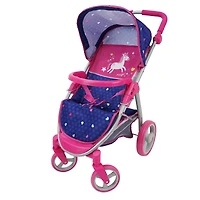 509 Crew Unicorn 2-in-1 Doll Travel System
