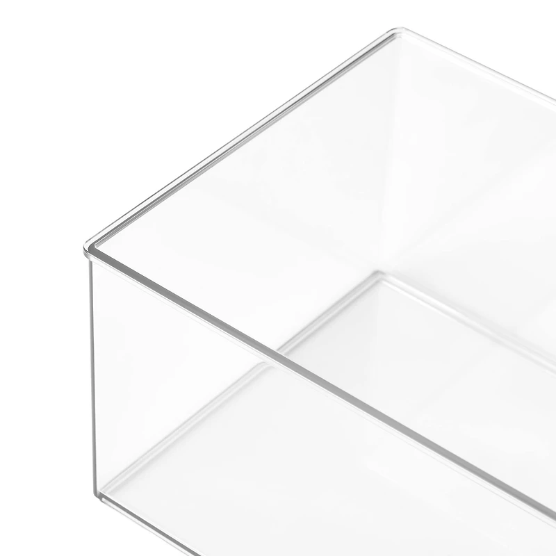 12" x 6" Clear Stacking Storage Bin by Simply Tidy™