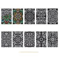 Brea Reese™ Mini Mandala Scratch Art Paper Pad
