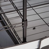 Honey Can Do 43" Clothes Storage Wardrobe With Drawers