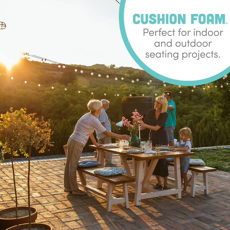 Fairfield™ Cushion Foam Pad, 18" x 18" x 2"