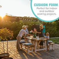 Fairfield™ Cushion Foam Pad, 18" x 18" x 2"