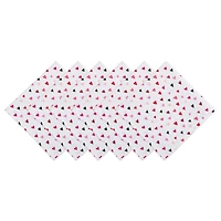 DII® Confetti Hearts Print Napkins, 6ct.
