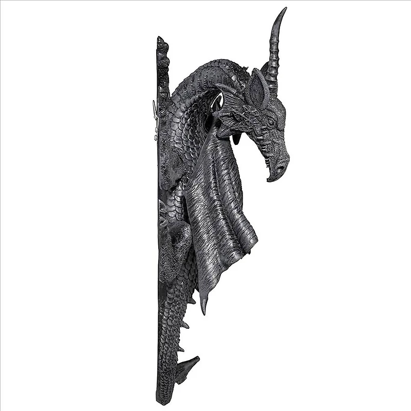 Design Toscano 13.5" Horned Dragon of Devonshire Wall Sculpture