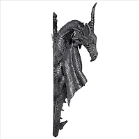 Design Toscano 13.5" Horned Dragon of Devonshire Wall Sculpture