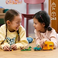 LEGO® Animal Crossing™ Leif’s Caravan & Garden Shop Building Kit 77054