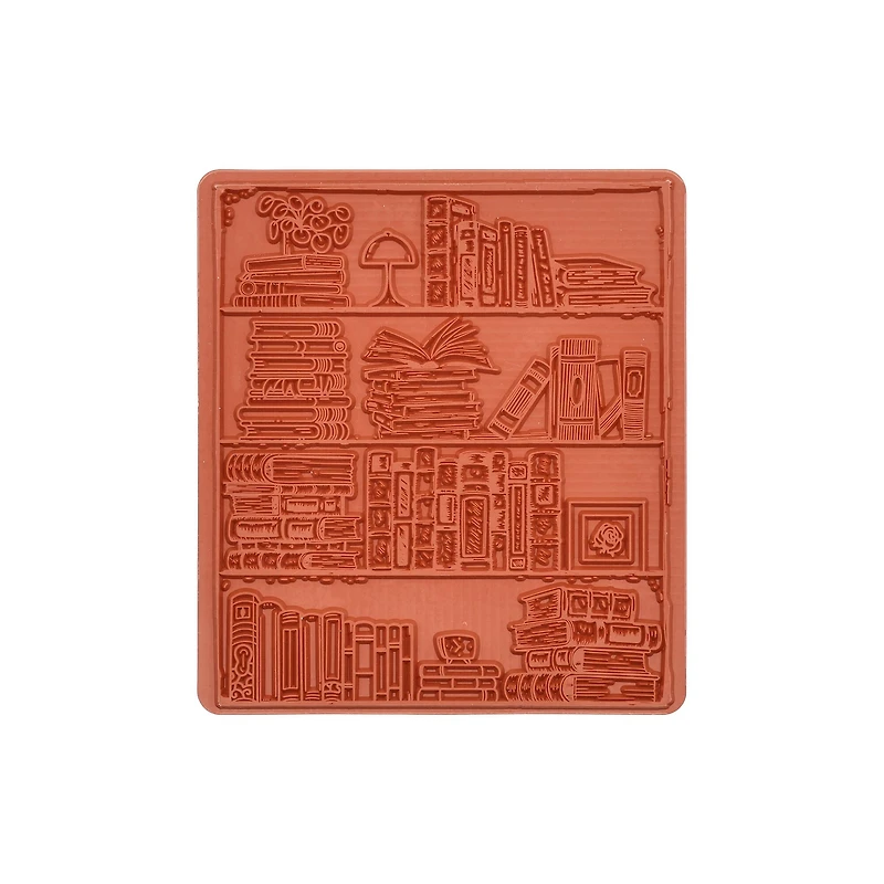 Full Book Shelf Cling Stamp by Recollections™