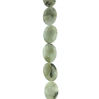 Green Labradorite Oval Beads, 18mm by Bead Landing™