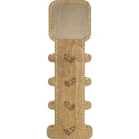 Wonderland Crafts Bird Embroidery Blank Wood Organizer