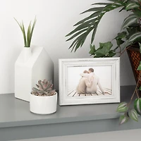 Simply Essentials™ Distressed White Frame by Studio Décor